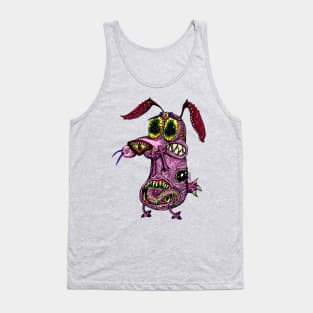 Scared Dog Tank Top